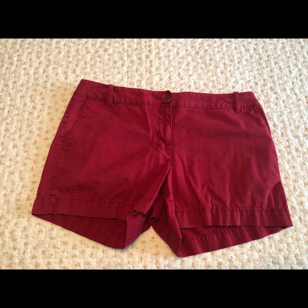 LOFT Shorts Red Size 6